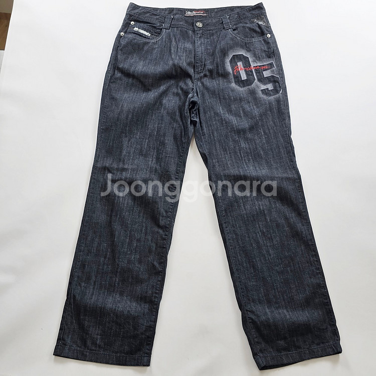 후부 청바지 힙합 데님 사이즈38 R1630--0