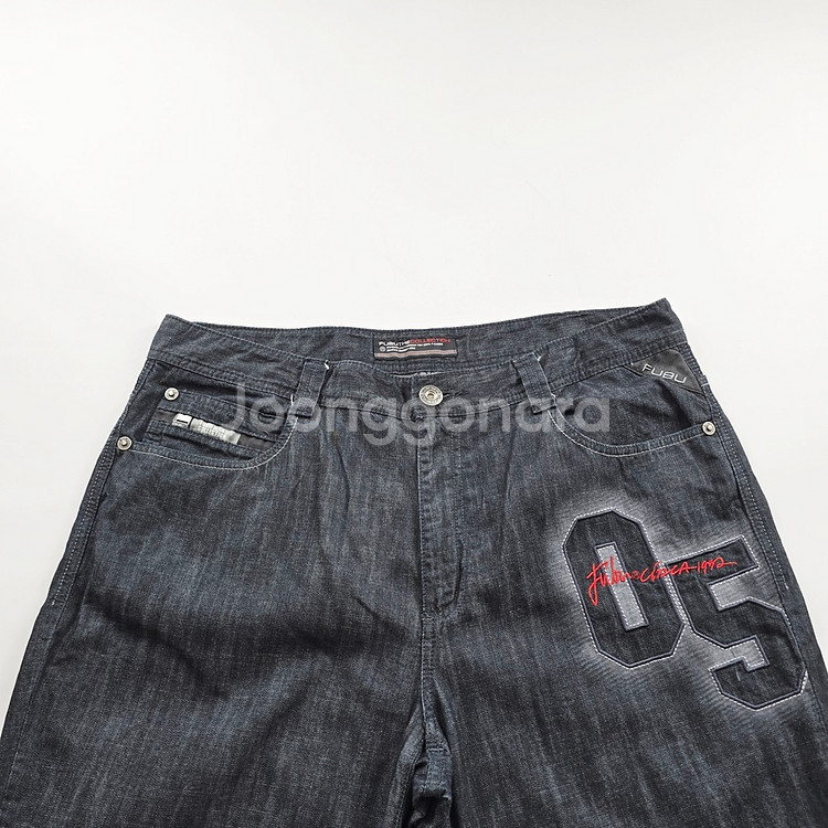 후부 청바지 힙합 데님 사이즈38 R1630--3