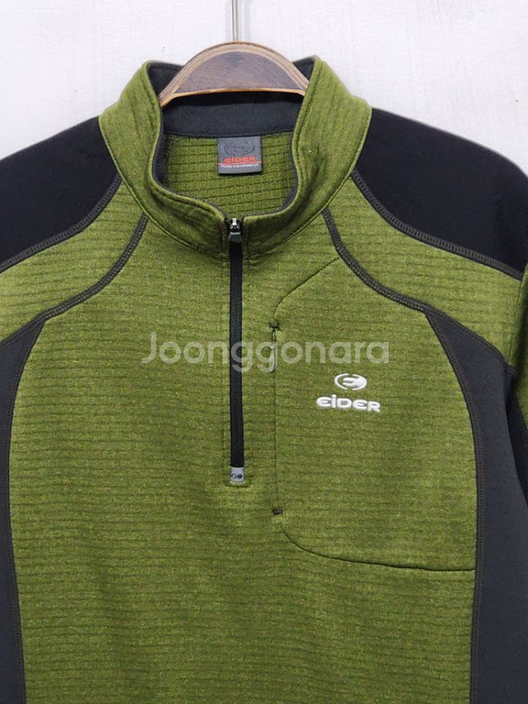 (L) 아이더 반집업 티셔츠 등산복 긴팔티 캐주얼--1