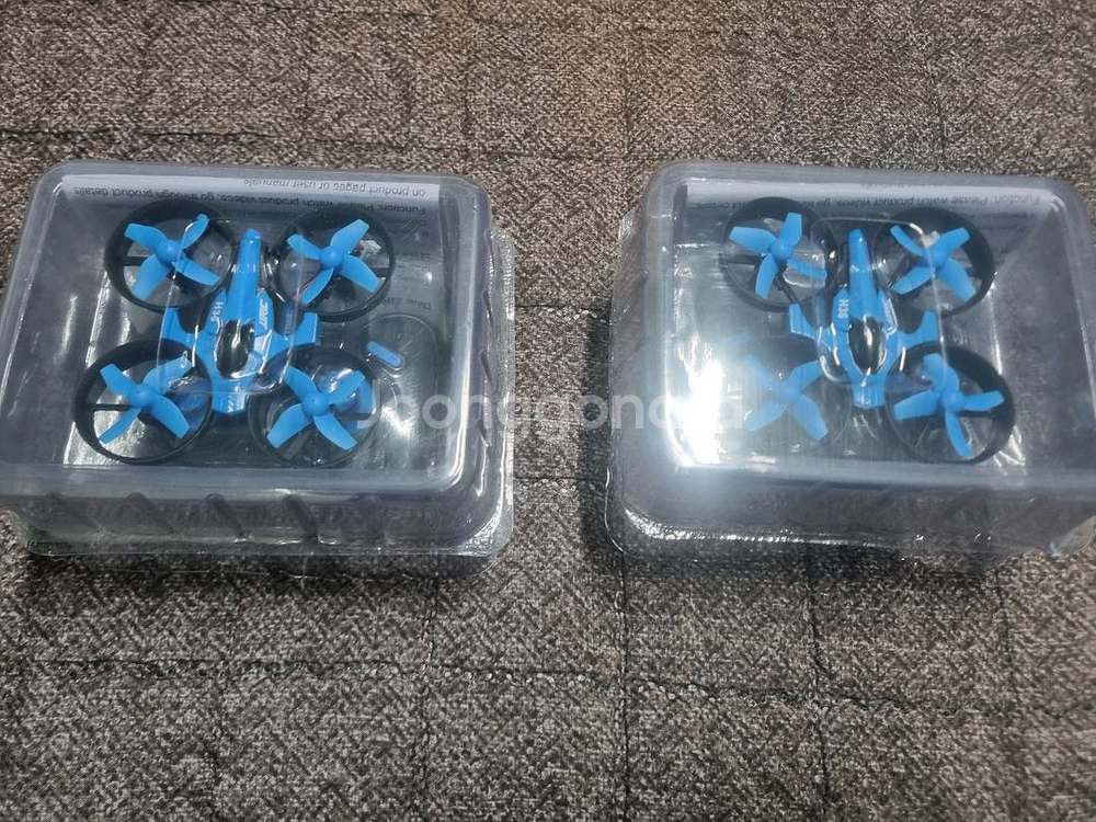 미니드론 jjrc h36 2대+추가배터리+멀티충전기--1