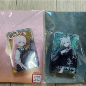 블루아카이브 샬레스토어 호시노,쿠로코 글리터아크릴 블럭