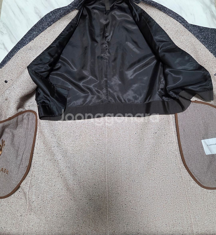 커스텀멜로우 투버튼 코트--4