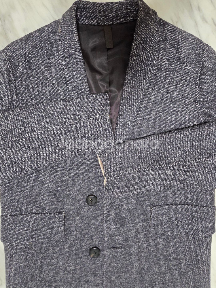 커스텀멜로우 투버튼 코트--9