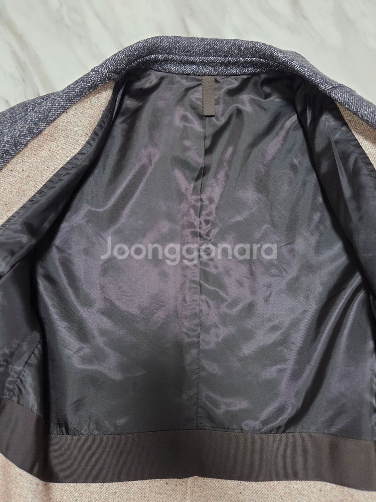 커스텀멜로우 투버튼 코트--7