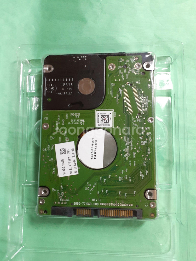 미사용급 노트북하드 WD Blue HDD 1TB--1