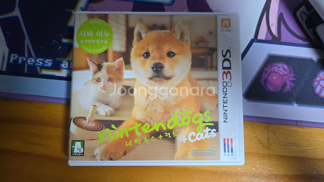 3DS 닌텐독스 시바이누와 친구들 닌텐독스 캣츠--0