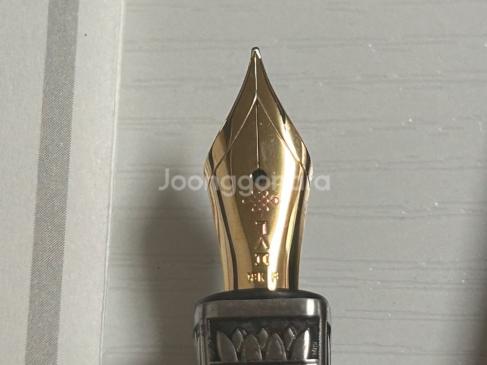 겸손 베개 만년필 18k ef촉--1