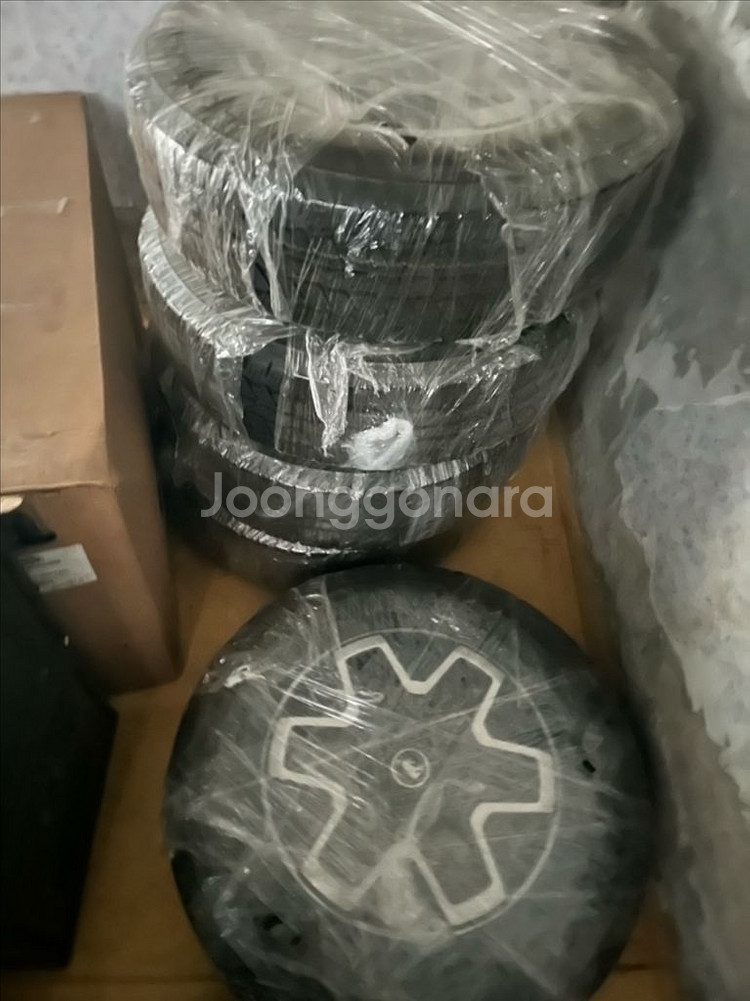 브롱코 순정 휠 타이어 5개 일괄--1