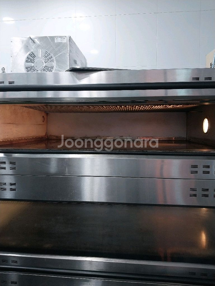 4매 3단 올스팀 돌 오븐--3