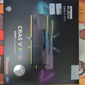 클레브 DDR5 6000 cl30 24GBx2 팝니다.