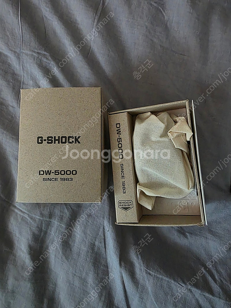 지샥 DW-5000R-1ADR 새제품 팝니다--2