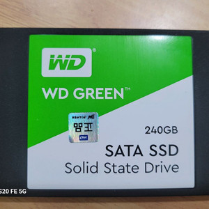 WD GREEN SSD240GB 1만8천 급처