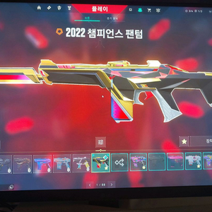 발로란트 23,22굿즈 고스펙