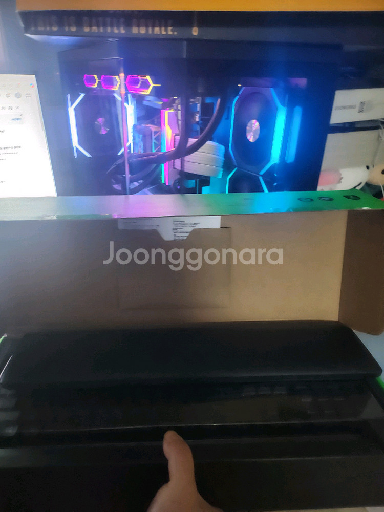 레이저 아날로그v2 풀윤활키보드 판매나 교환원해요--0