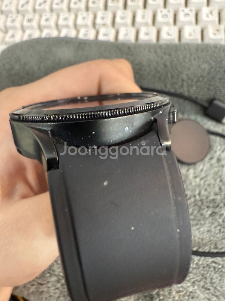 갤럭시워치4클래식 LTE 46mm 블랙 +충전선--3