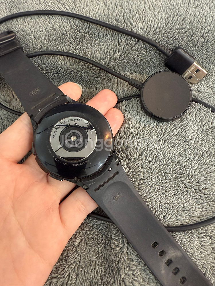 갤럭시워치4클래식 LTE 46mm 블랙 +충전선--4