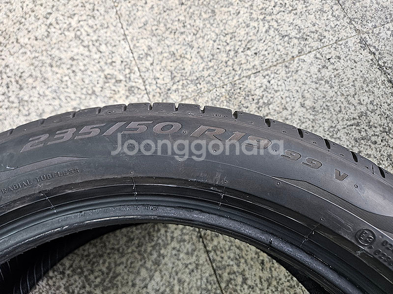 피넬리 피제로 PZ4 235-50-19 중고타이어--5