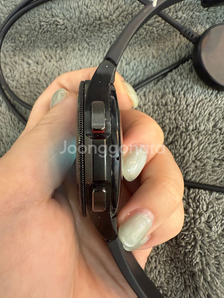 갤럭시워치4클래식 LTE 46mm 블랙 +충전기--2