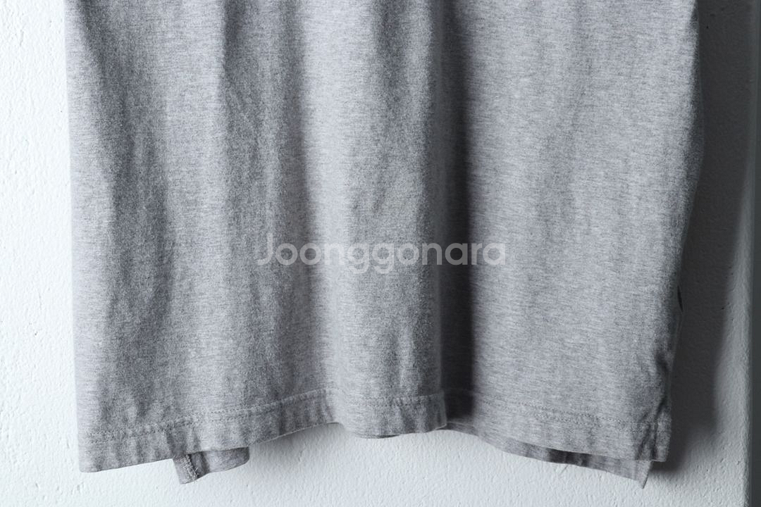 (XS) APC 아페쎄 반팔 카라 티셔츠 년대 그레이--3