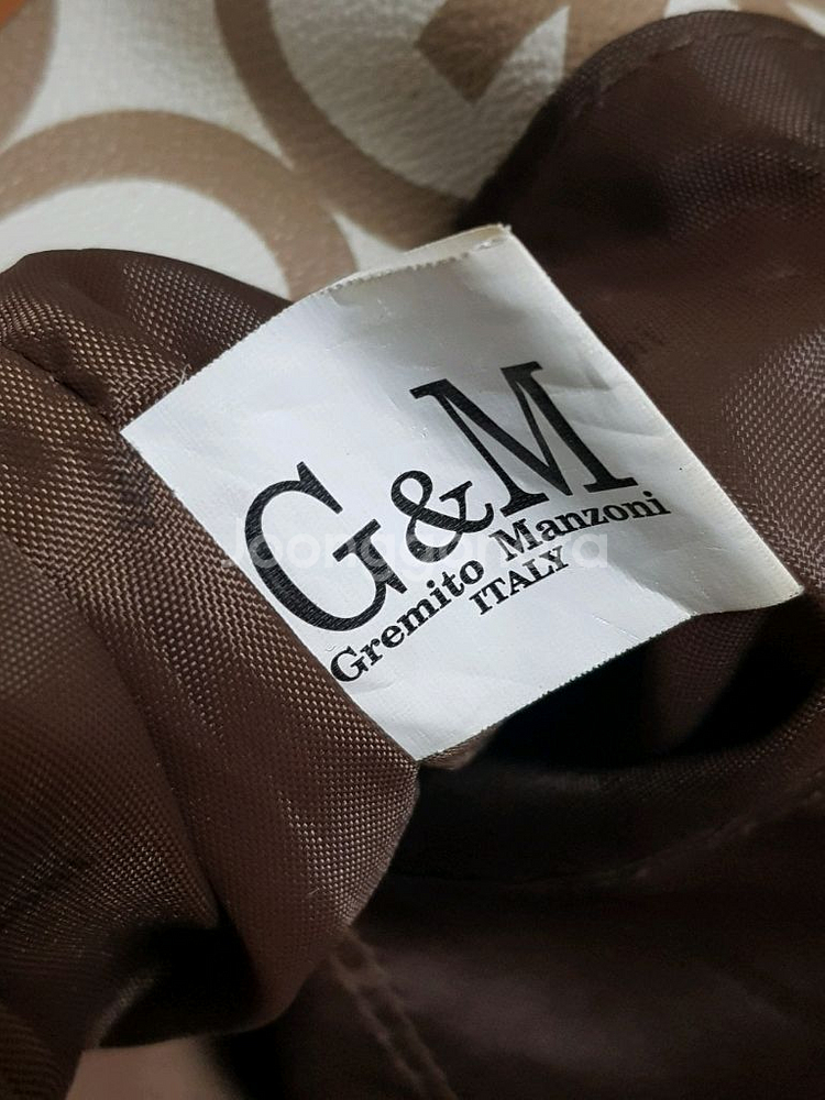 G&M 만쪼니 로고 쇼퍼백 가방--7