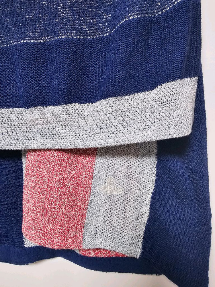 비비안웨스트우드 스트라이프 스커트--4