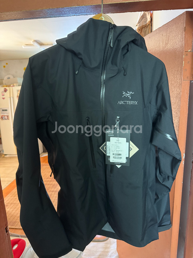 아크테릭스 알파 SV 자켓 블랙 미사용 새상품 m사이즈--0