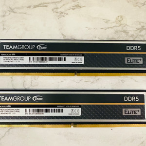 팀그룹 ddr5 16*2 32gb 4800 팝니다