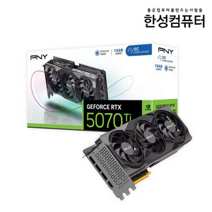 PNY 지포스 RTX 5070 Ti OC D7 16GB