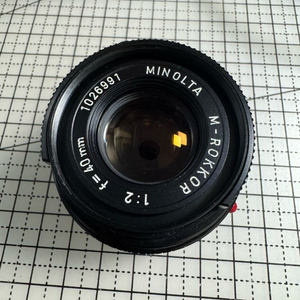 미놀타 m-rokker 40mm f2