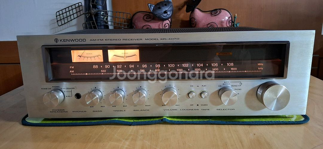 KENWOOD KR-4070 AMP japan--1