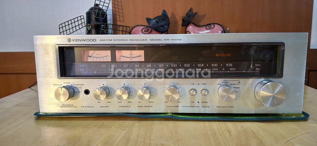 KENWOOD KR-4070 AMP japan--0