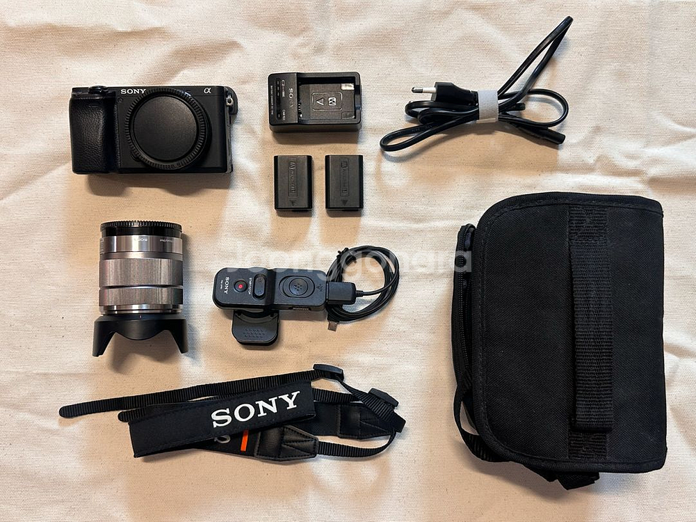 SONY a6400 + 18-55 세트 (+리모콘)--0