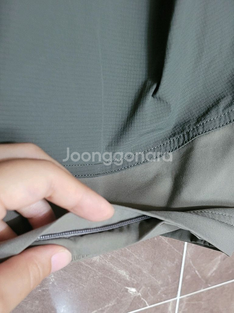 (남성96사이즈) 밀레 두가지스타일 바지(여름용)--4