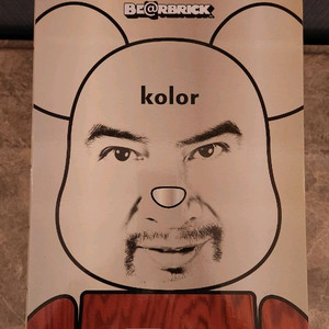 베어브릭 Kolor 400% 100% 미개봉