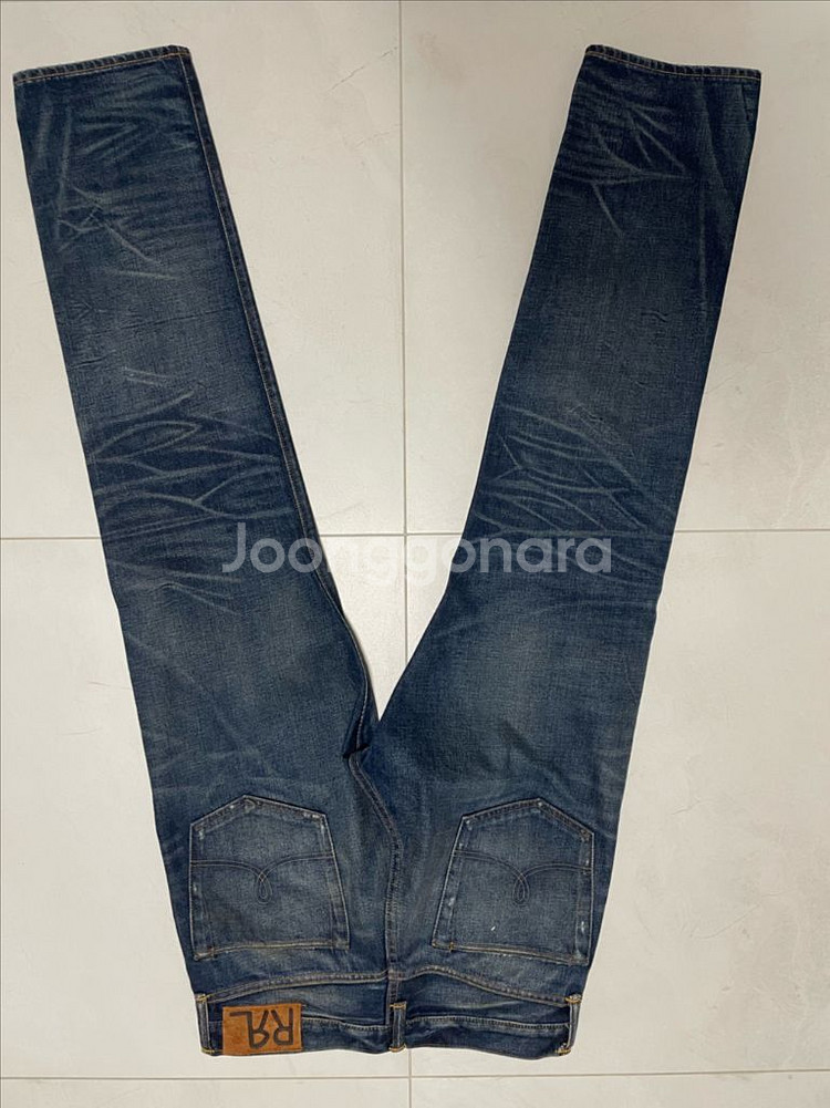 rrl 스트레이트핏 홀리셀비지 32X32--1