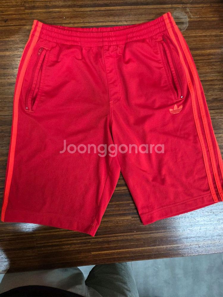 아디다스 이중포켓 파이어버드 트랙 반바지 100--0