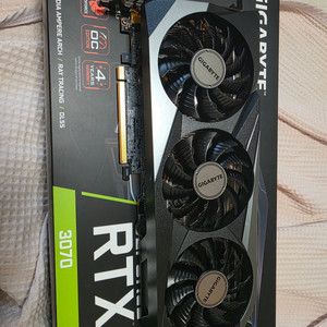 RTX 3070 기가바이트 8G 판매합니다.