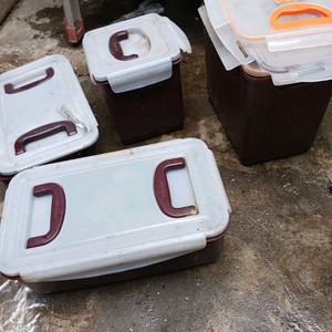 김치통 여러개 처분