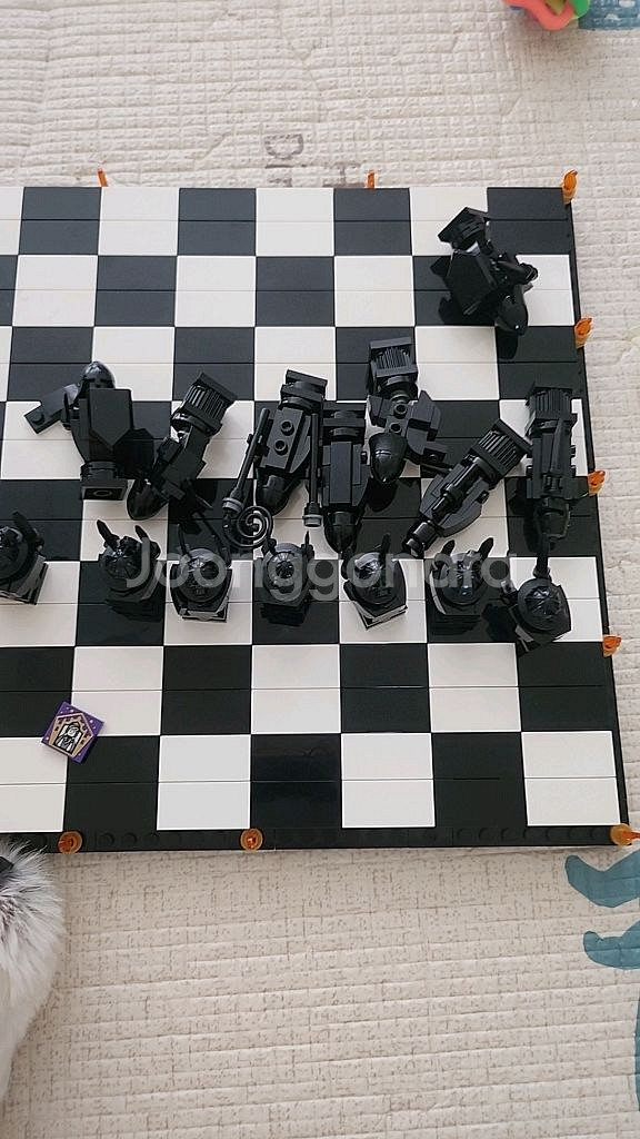 해리포터체스 정품 노트르담대성당과레고시티작동기차일괄--1