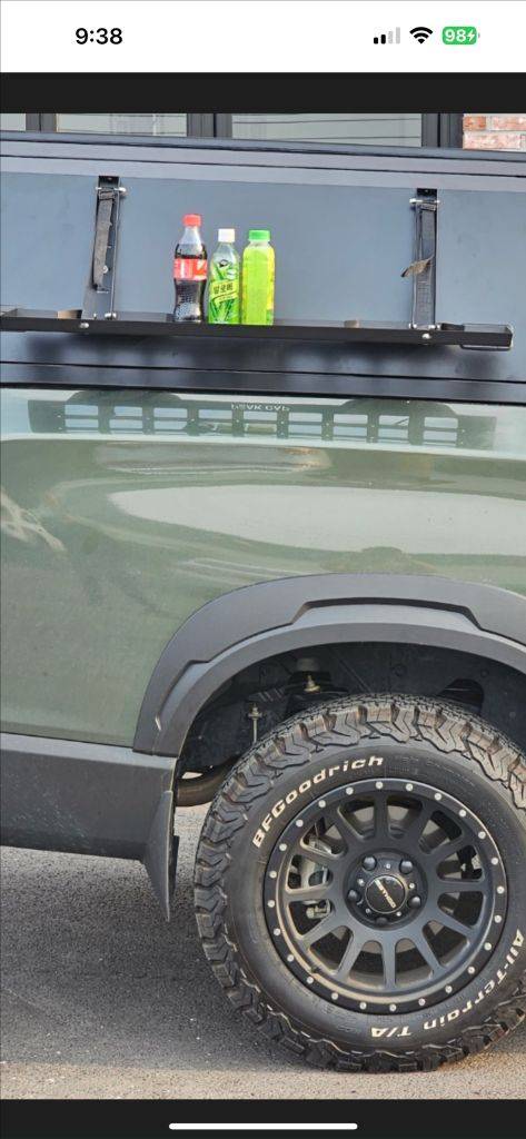 렉스턴 스포츠 칸 피크캐노피탑 이미지