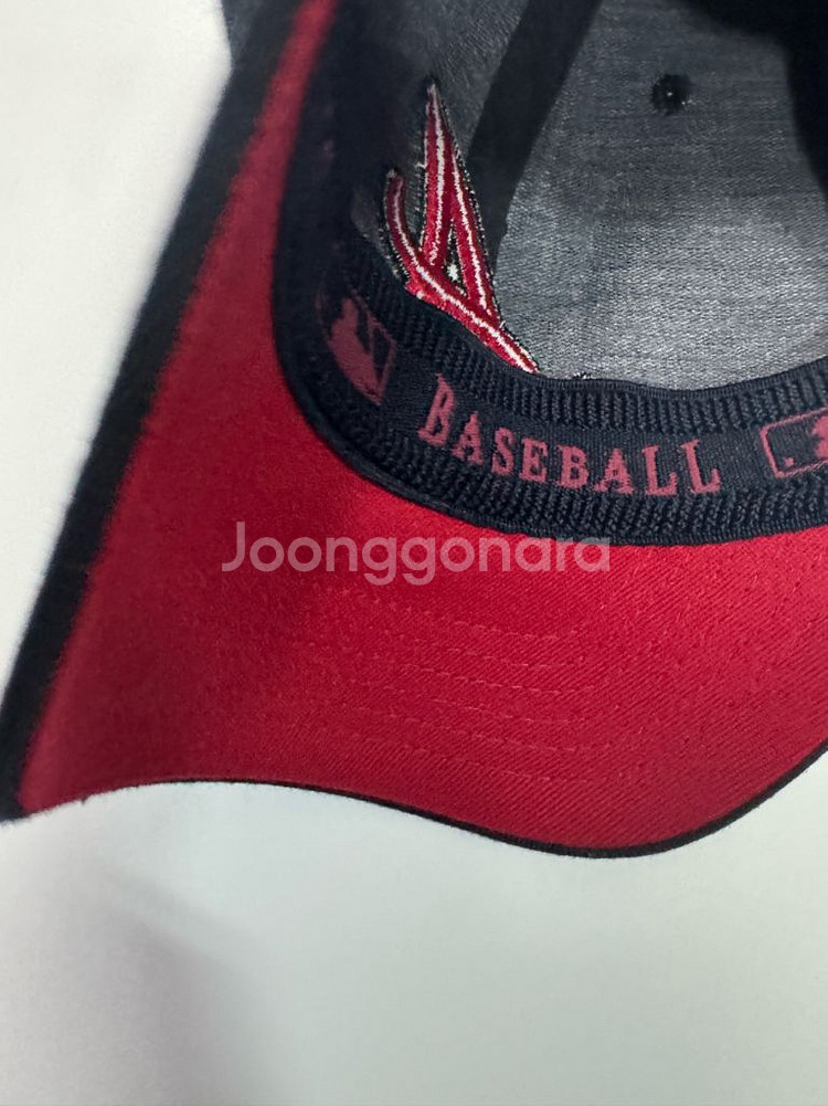 여성 MLB 애틀란타 y2k 올드스쿨 로고 자수 볼캡--3
