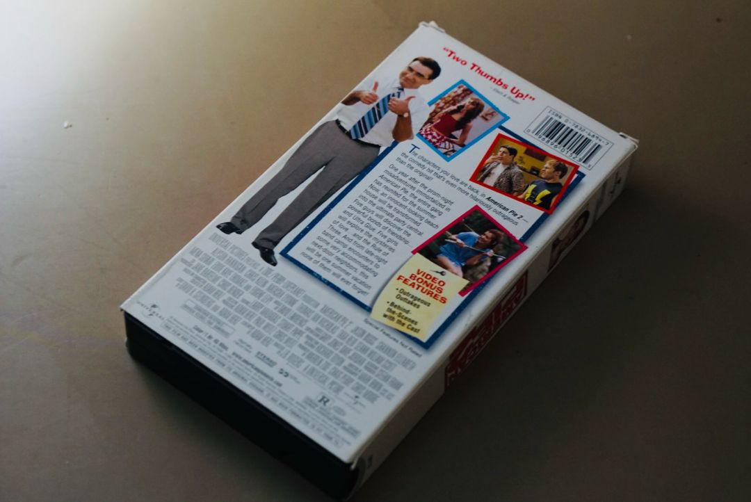 아메리칸파이 북미판 비디오 테이프 수집 영어 이미지