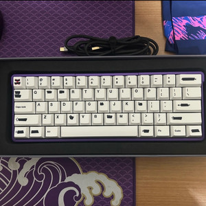 커스텀 키보드 베놈60he팝니다