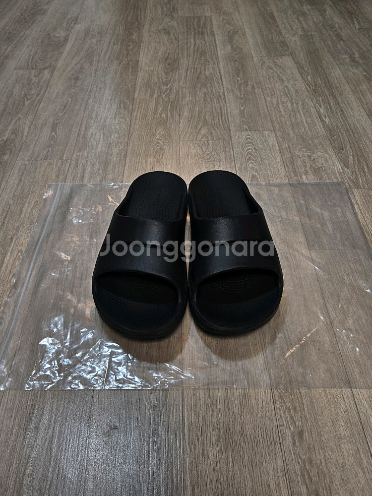 우포스 슬리퍼 블랙 255사이즈--0