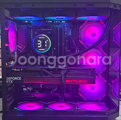 7800X3D, 컬러풀 5070ti,32g 조립PC--1