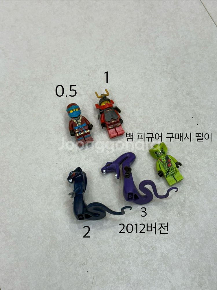 레고 닌자고 피규어--7