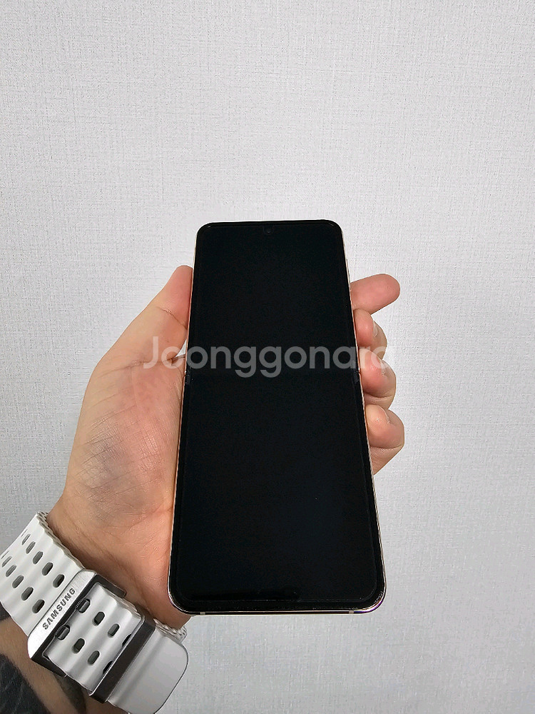 갤럭시z플립4 512G(화면멍)(기능이상무)--5