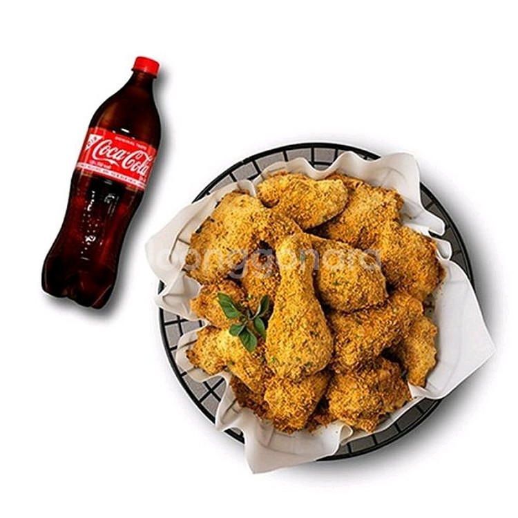 뿌링콤보+콜라 1.25L 기프티콘--0