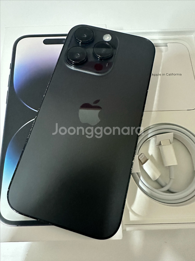 아아폰14pro 스페이스 그레이 256g--0