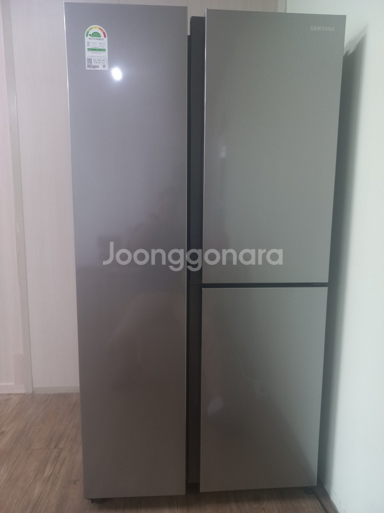 삼성 양문형 냉장고 846L 1등급 새제품급 미사용--6